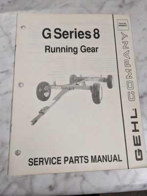 Gehl Service Repair Part List Catalog Manual G Series 8 Running Gear 904867 Farm