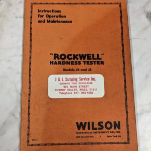 Rockwell Delta 11 Metal Lathe 1964 Lubrication Service Part List Manual Pm-1778