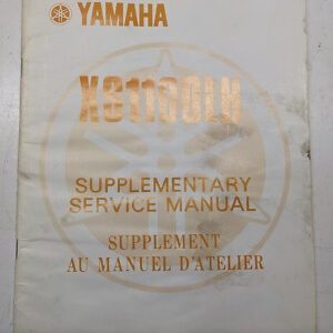 Yamaha Xs1100Lh Supplementary Service Manual Motorcycle 4W2-28197-70 80