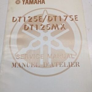 Original Yamaha Oem Owner Service Manual Shop Book 1977 Dt125E/175E/125Mx Repair