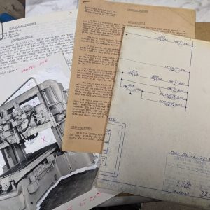 Sundstrand Electrical Diagram Sequence Instruction Manual Model 22 Rigidmil 1952