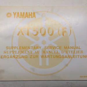Yamaha Supplementary Service Manual Xt500(F) Motorcycle 2H2-28197-81 1978