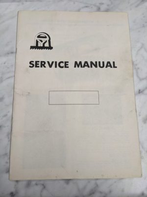 Shen Jang 9X16” Horizontal Cutoff Saw Machine Operator Service Manual Part List