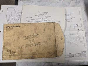 Lipe-Rollway Corp Installation Adjust Manual Multicontrol Swing Stop Attachment