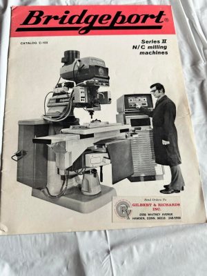 Bridgeport Series Ii N/C Milling Machines One Shot Lubrication Sales Brochure