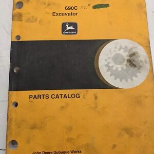 John Deere 690C Excavator All Terrain Wheeled Parts Catalog Jd Pc1979
