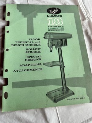 Buffalo Drilling Machine Hollow Spindle Adaptions Attachments Sales Brochure