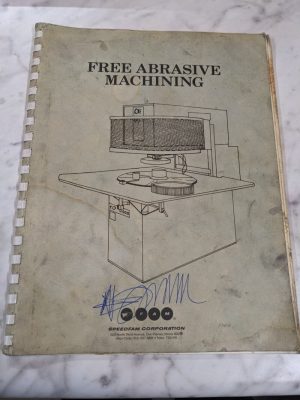 Free Abrasive Machining Fam Helpful Hints Sizing Do'S & Don'Ts Wheel Correction