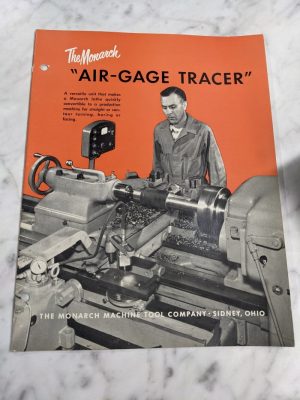 The Monarch Air Gage Tracer Sales Brochure Specifications Features Catalog