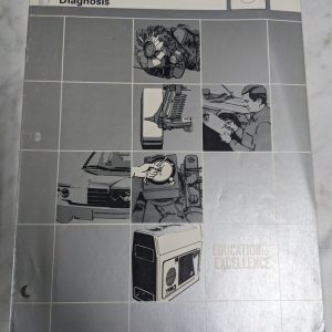 Mercedes-Benz Diesel Preglow Systems Diagnosis Service Shop Manual 1984