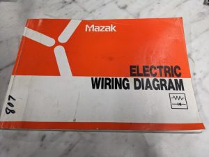 Mazak Electrical Circuit Diagram Wiring Service Manual Dl436La0060 H800 Cnc