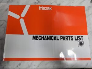 Mazak Mechanical Repair Service Parts List Book Manual 1995 H-800 2/2 Cnc