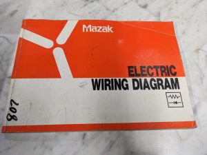 Mazak Electrical Circuit Diagram Wiring Service Manual Dl436La0060 H800 122879