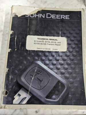 John Deere Technical Manual Tm4574 1999 6110-6410 6110L-6510L 6310S-6510S Repair
