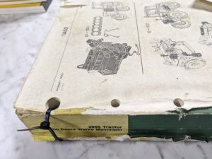 John Deere Service Parts Catalog List Book Manual Pc-4214 2955 Tractor See Photo