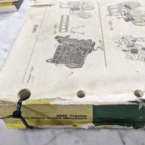 John Deere Service Parts Catalog List Book Manual Pc-4214 2955 Tractor See Photo