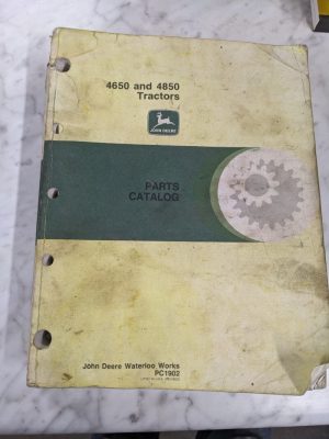 John Deere Jd Service Parts Catalog List Book Manual Pc-1902 4650 4850 Tractors