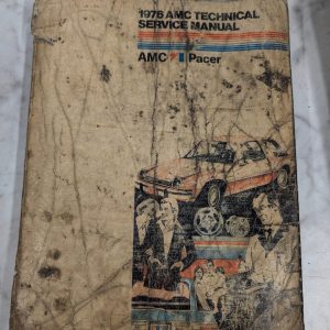Amc Pacer 1976 Oem Shop Service Repair Manual Wiring Diagrams Engine Guide Dyi