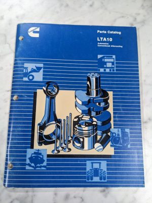 Cummins Diesel Lta10 Automotive Parts List Book Manual Catalog 1988