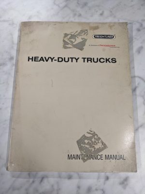 Freightliner Heavyduty Truck Maintenance Manual Fla Flb Flc Fld Fll Coe 112 1998