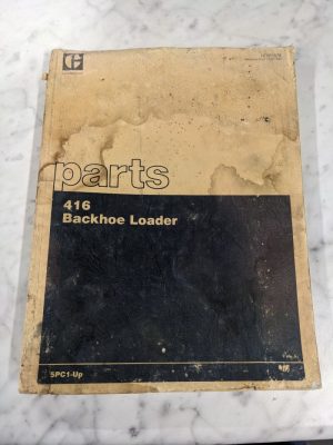 Caterpillar Parts List Book Manual Catalog 416 Backhoe Loader Hebp1576 5Pc1 1986