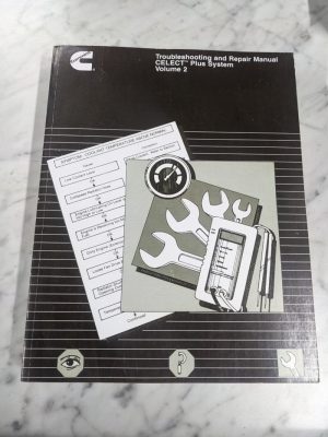Cummins Diesel Troubleshoot Repair Service Manual Celect Engine 2008 Volume 2