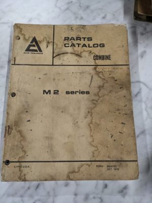 Allis Chalmers Ac Parts List Book Manual Catalog Combine Model M2 Series 1976