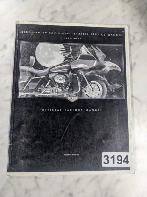 Harley Davidson Motorcycle Service Manual Supplement Fltrsei2 99488-01 2001