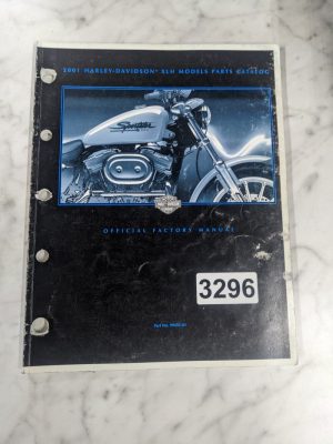 Harley Davidson Motorcycle Parts List Manual Catalog Xlh Models 99451-01 2001