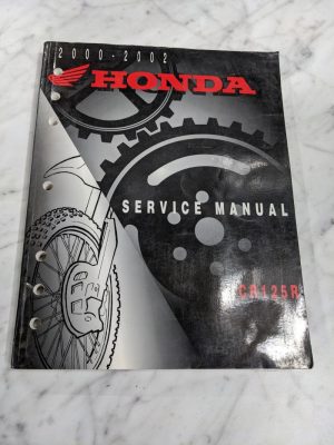 Honda 2000 2001 2002 Service Repair Manual Cr125R Motorcycle Maintenance