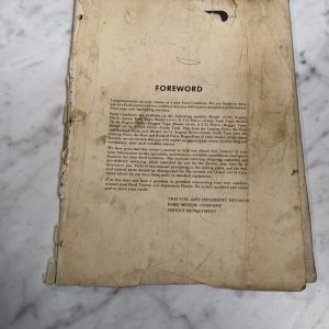 Ford Tractor Combine Harvesting Operator Service Manual 16- 46 47 49 74 75