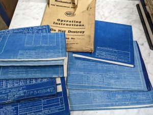 National Automatic Tool Service Operating Instructions Blueprints C4B-1045