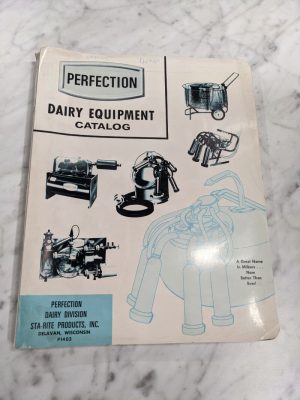 Sta-Rite Perfection Dairy Equipment P1403 Sales Catalog Specs Feature Milking