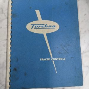 Turchan Tracer Controls Operation Service Manual Machine Tools Single Dimension