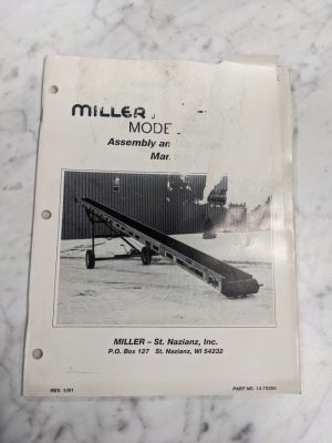 Miller Pro Elevator Model 305 Assembly And Operator Service Manual 1991