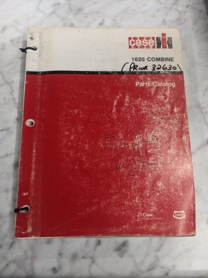 Ih Case Service Parts List Book Shop Manual Catalog 1620 Combine 1988 8-3141