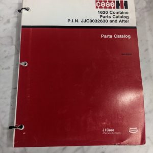 Ih Case Service Parts List Book Shop Manual Catalog 1620 Combine 1990 8-6540