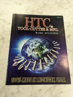 Htc Tool Cutter Mfg Burr Sales Brochure Catalog Specifications Features