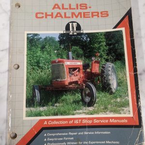 I&T It Allis Chalmers Tractor Service Repair Shop Manual Ac-201 D-10 12-17 175