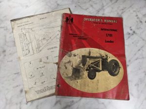 Ih International Harvester Operator Owner Service Manual 1701 Loader 1967