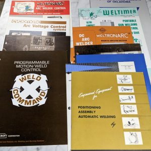 Webb Corp Bancroft Welduction Etc Sales Brochures & Catalogs Literature Lot