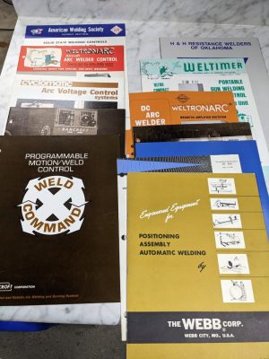 Webb Corp Bancroft Welduction Etc Sales Brochures & Catalogs Literature Lot