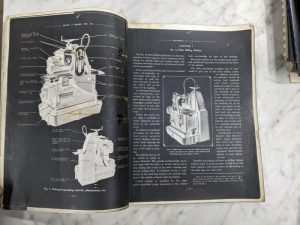 Brown & Sharpe Operator Manual #12 Plain Milling Machine – Old Photocopy