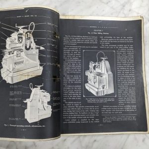 Brown & Sharpe Operator Manual #12 Plain Milling Machine – Old Photocopy