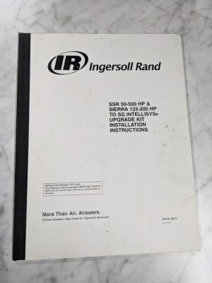 Ingersoll Rand Upgrade Installation Manual Sg Intellisys 50-500 125-200 Hp 2001