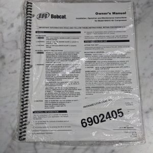 Bobcat Operator Service Maintenance Manual & Parts List Air Compressor Ba9-S