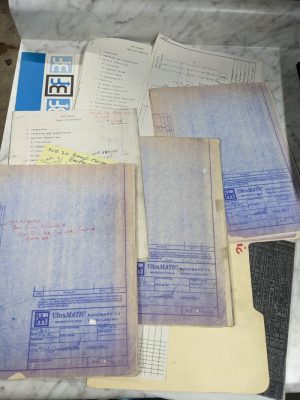 Ultramatic Equipment Svb Operator Manual Sales Literature Brochures Prints