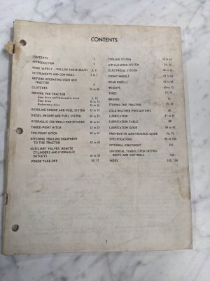 International Harvester Ih Operator Service Manual Tractor Farmall 666