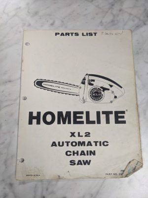 Homelite Service Parts List Book Manual Catalog Xl2 Automatic Chain Saw 24752