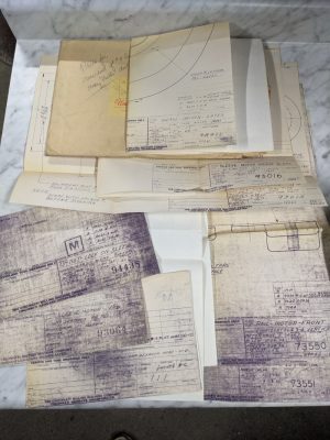 Cincinnatti Milling Machine Prints Diagrams Drawings #4 Sleeve Rail Nut Sheave